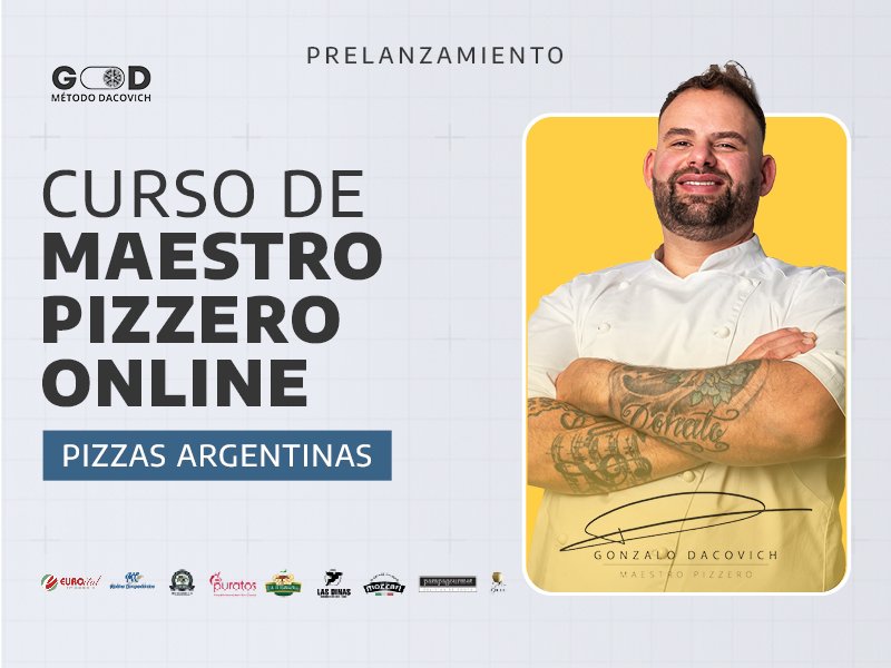 Maestro Pizzero Online: Curso de Pizzas Argentinas